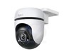 Tapo Outdoor Pan/Tilt Security Wi-Fi CameraSPEC: 1080p, 2.4 GHz, Horizontal 360ºFEATURE: Physical Privacy Mode, Smart AI Detection and Notifications (motion, people), Smart Motion Tracking, Sound and Light Alarm, Custom Alarm Sound, Remote Control, Tw TAP